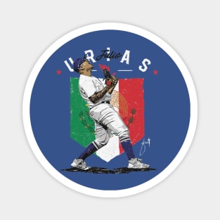 Julio Urias Los Angeles D Mexican Flag Magnet